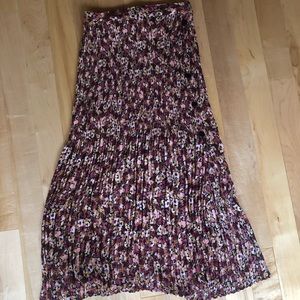 Floral Midi Skirt